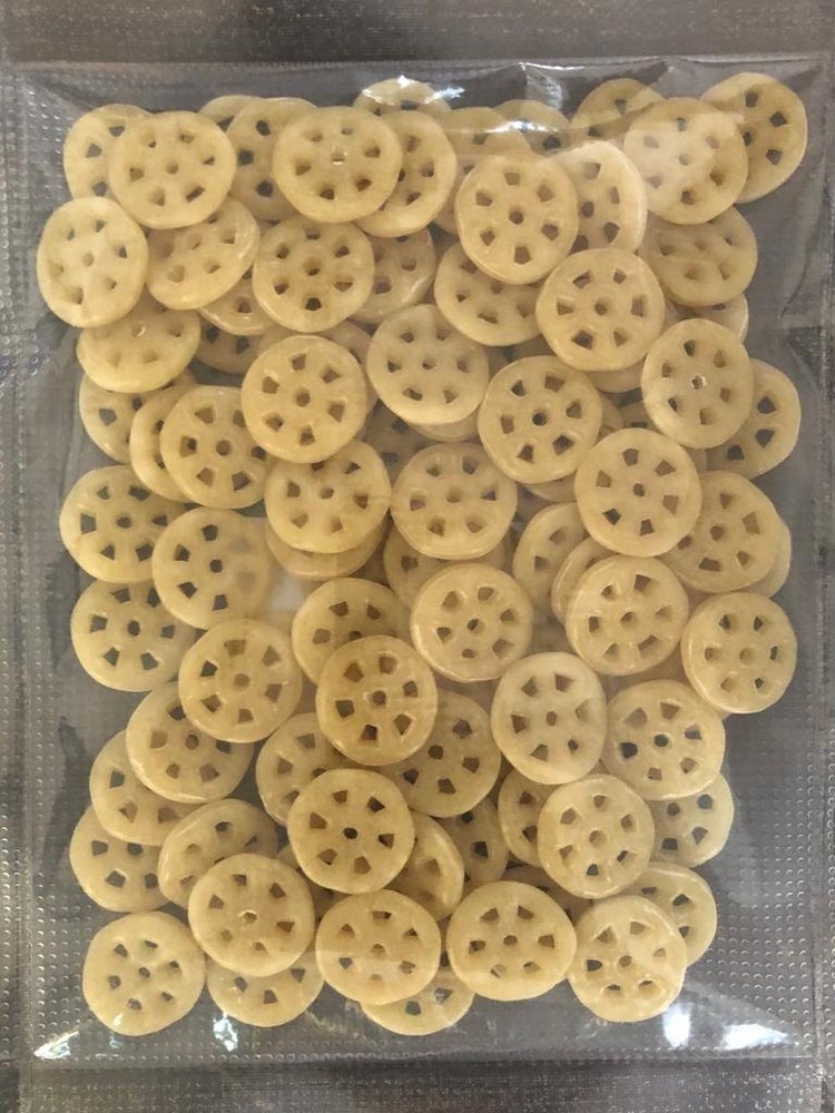 Round Salted Wheel Shaped Fryums, Packaging Type: Packet, Packaging Size: 1kg