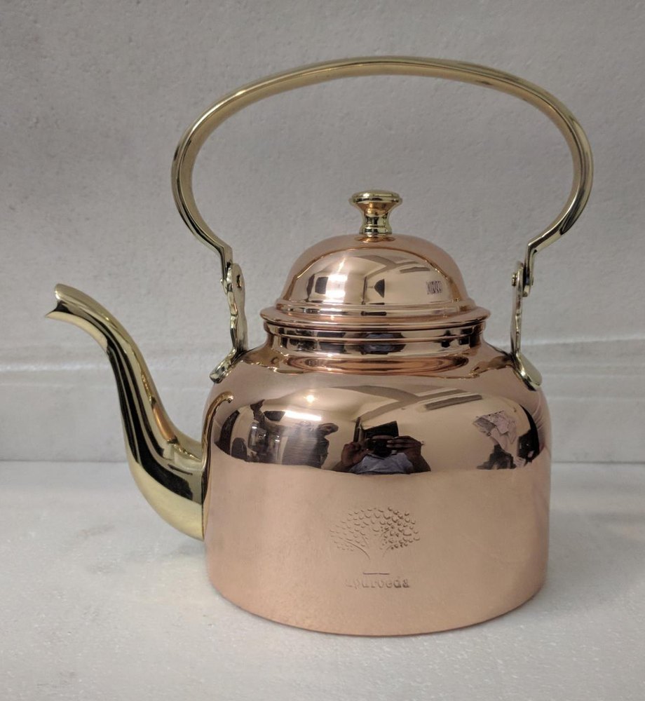 Round Plain Copper Kettles