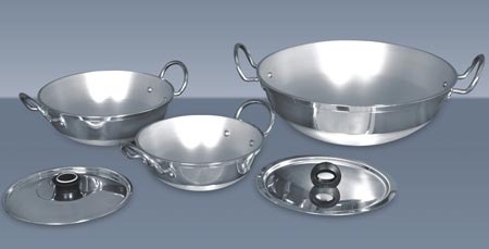 Aluminum Round Bottom Karahi