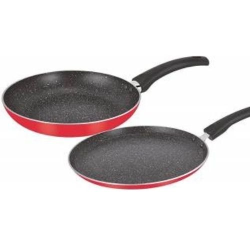 Aluminium Round Welberg Granito Cookware Set of 2 Pcs, For Home/Restaurant, Size: Large