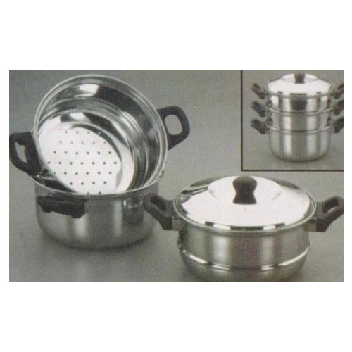 Triveni 3 Tier Steamer Set, for Home