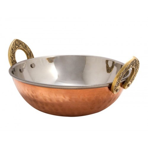 Copper Serving Karahi, For Hotel