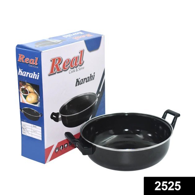 D2525 Induction Base Hard Anodized Kadhai Nonstick.