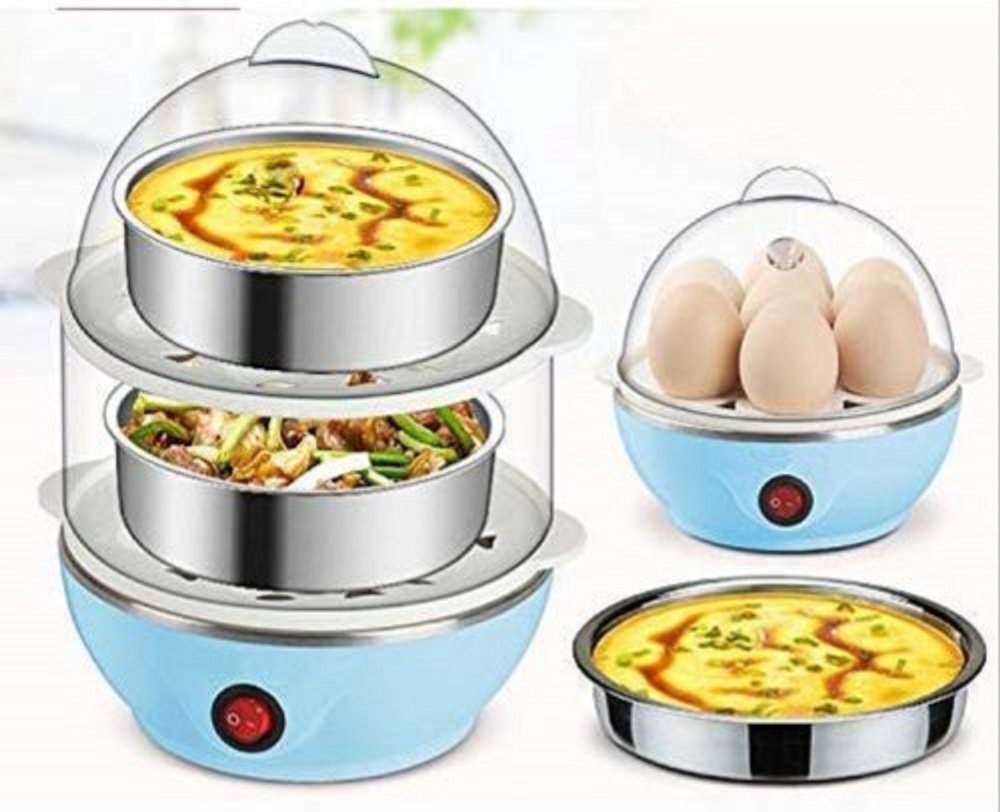 Plastic Round Egg Poacher, Capacity: Boils 14 Eggs At A Time
