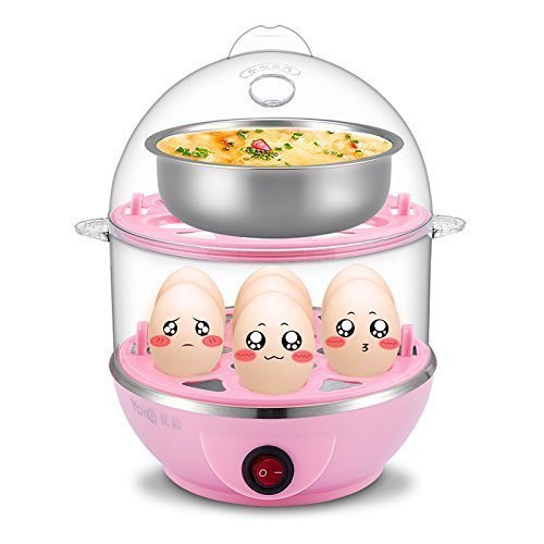 Plastic Round 2 Layer Egg Boiler, Input Power Supply: 220 V