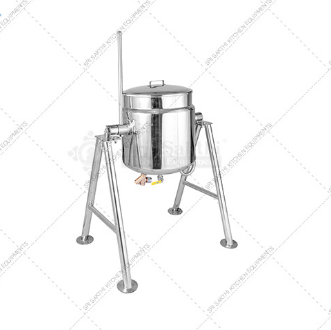 Double Jacketed Vessel, Capacity: 30L - 150L