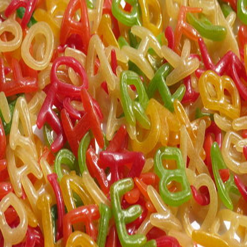 Delicious Alphabet Fryums, Packaging Size: 30 Kg, Dry Place
