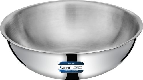 one piece Stainless Steel 22 cm Triply Tasla, For Home, Capacity: 1.8 Ltr