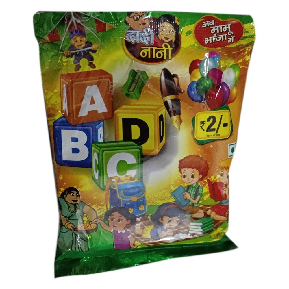 Color Alphabet Fryums, Packaging Size: 10gm