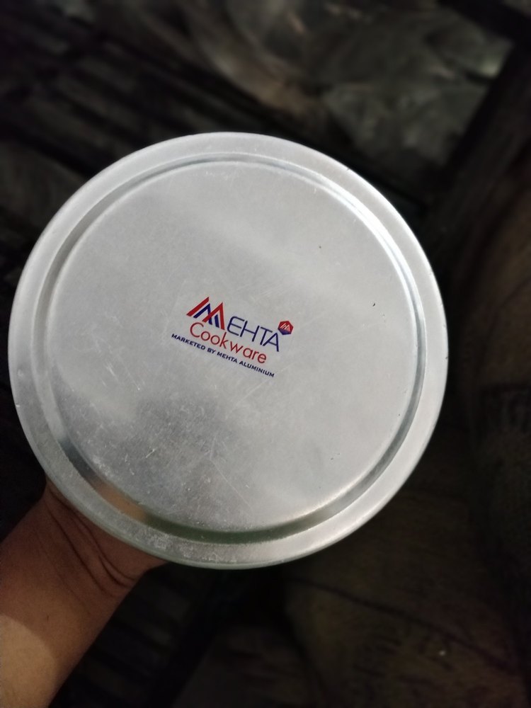 Round Aluminium Dibba, 3.300kgs, Dimension: 10*18