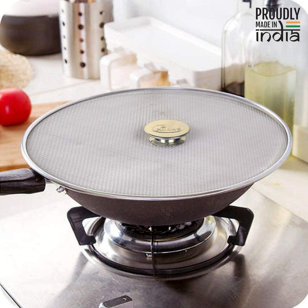 Generic 1 Piece Stainless Steel Multi-purpose Net Cover 8 Inch, For Kitchen