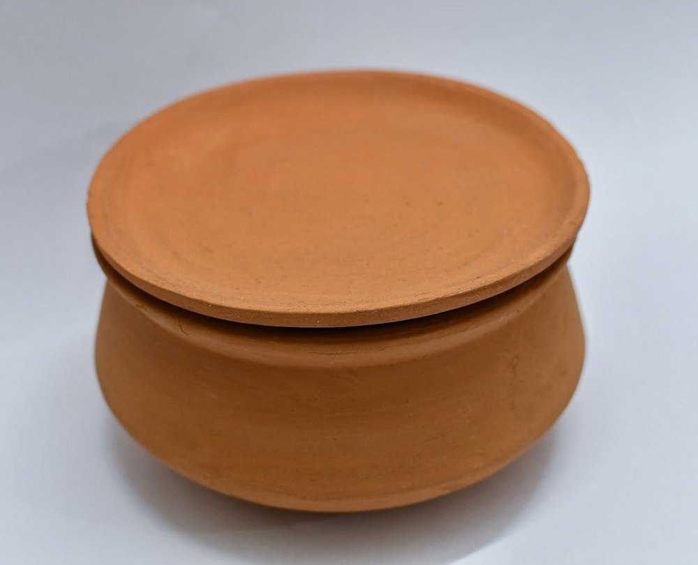 Brown 500ml Terracotta Handi