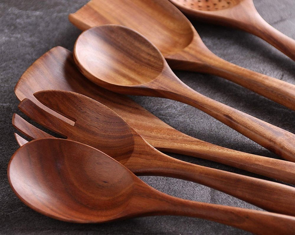 Ashtal Global 6 Pcs Seesham Wooden Spectula Set, For Kitchen