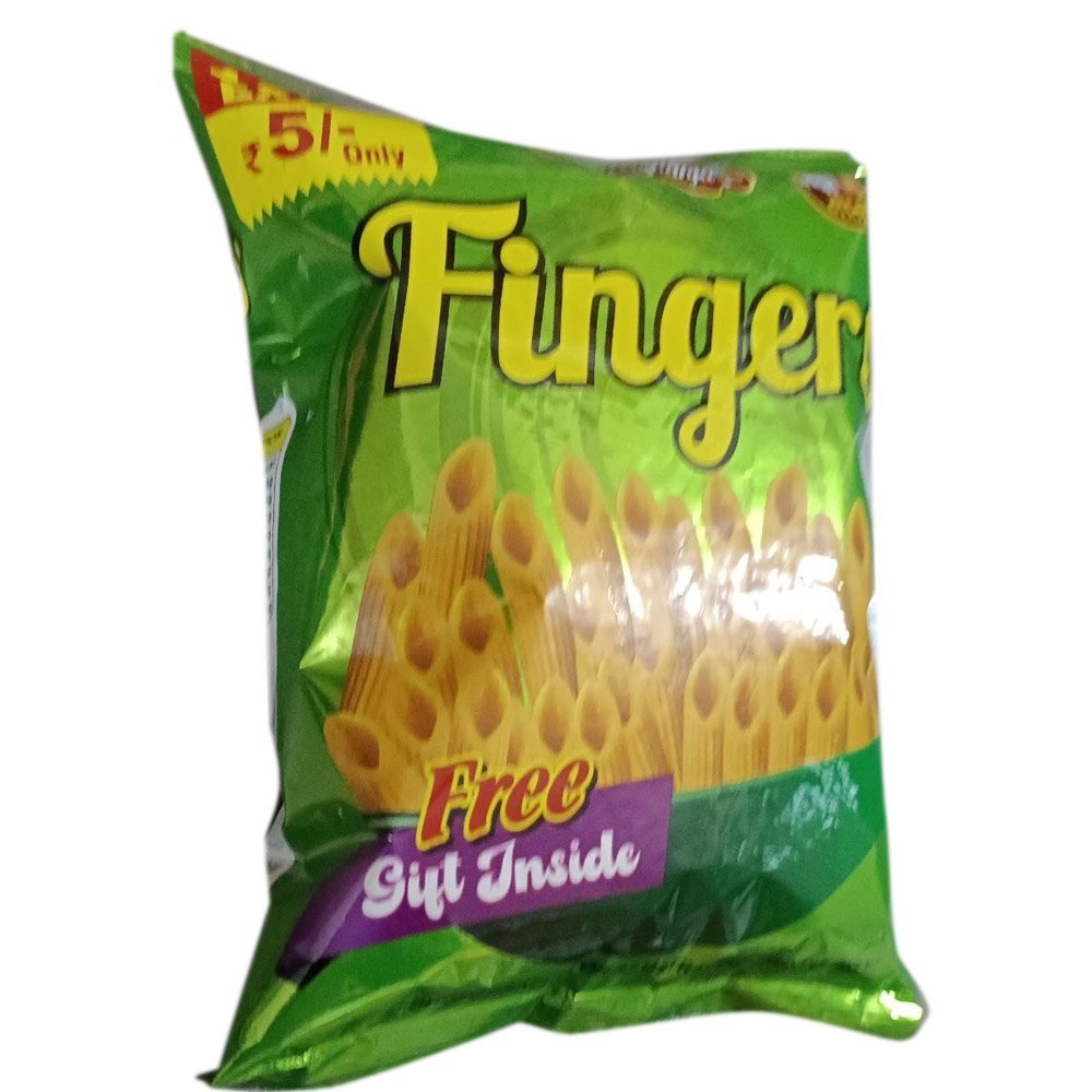 Finger Pipe Salted Fryums, Packaging Size: 18gm