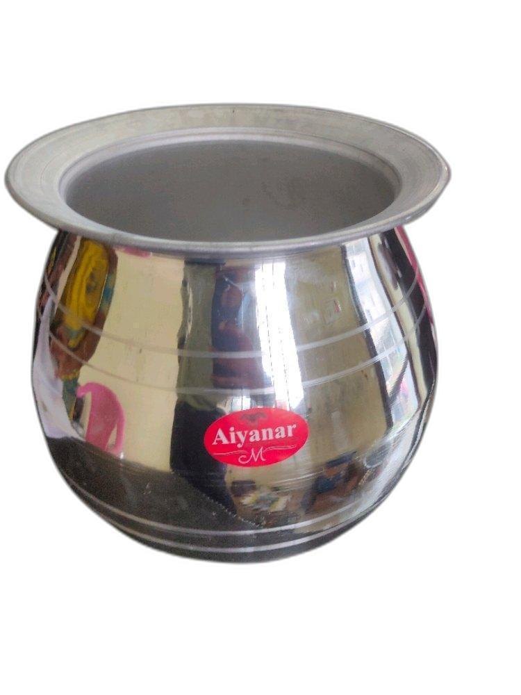 Silver 18 inch Aluminium Handi Pot