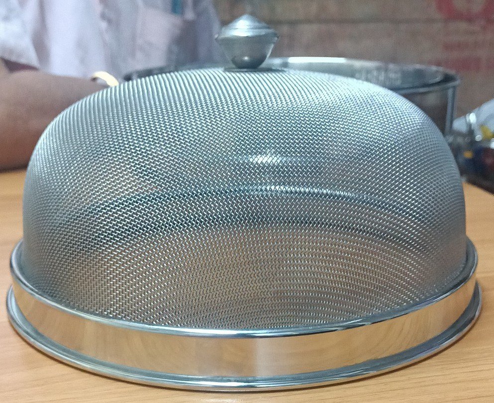 Steel Net Food Cover, Size: 10x8inch