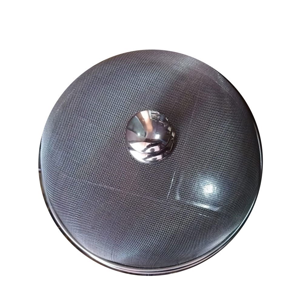 Chrome Stainless Steel Dish Net Cover, For Kitchen, Size: 8 Inch (d)