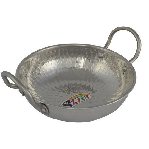 Shree Steel Kadai, for Home