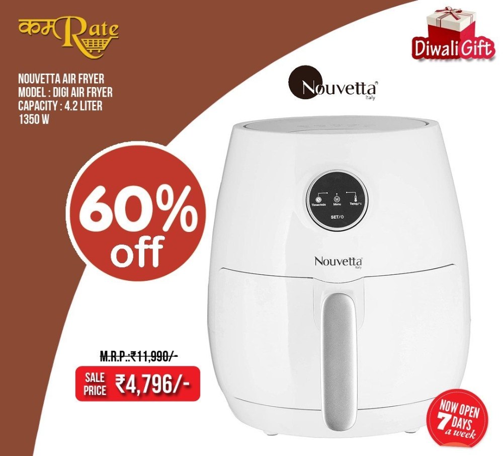 NOUVETTA Air Fryer, For HOME