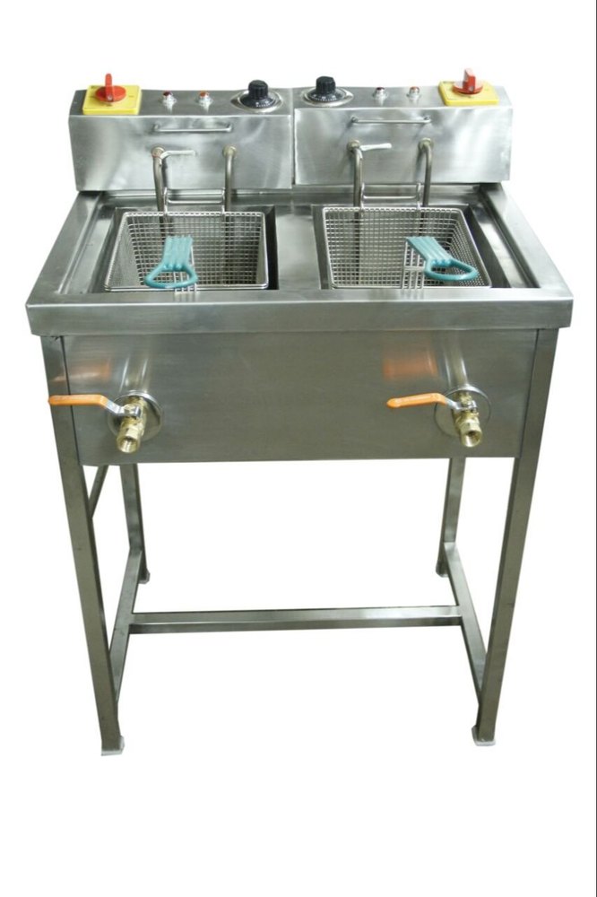 Twin Tank Electric Fryer, For Hotel