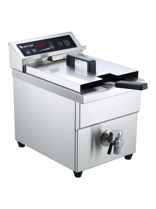 Butler Induction Deep Fryer, Model Name/Number: IDF-08, Size: 288 X 478 X 410mm