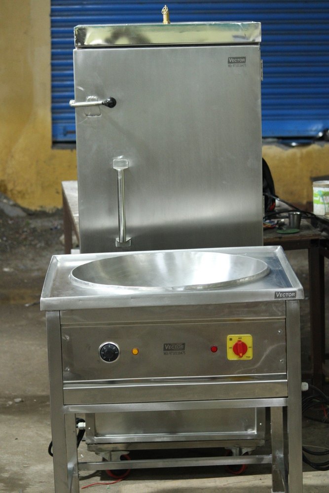 Stainless Steel Commercial Induction Fryer, Size: 30 X 30 X 34, Capacity: 30 L