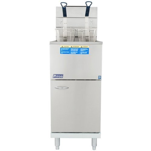 Commercial Gas Fryers, Model Name/Number: Pitco 35c+SS