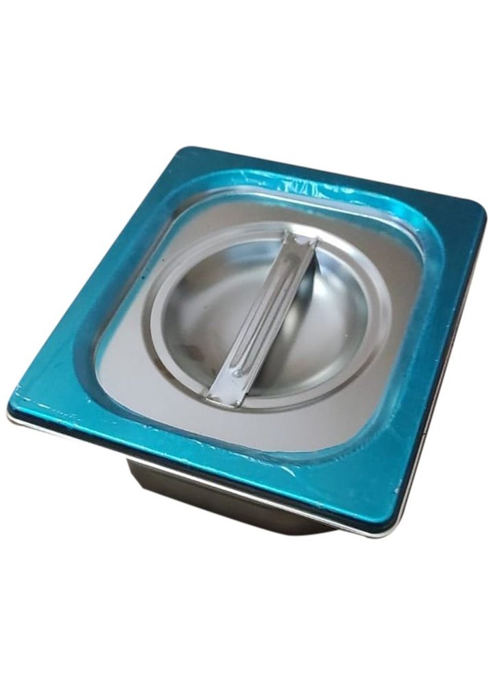 Silver Stainless Steel 1/1 100mm GN Pan, For Restaurant, Retangle