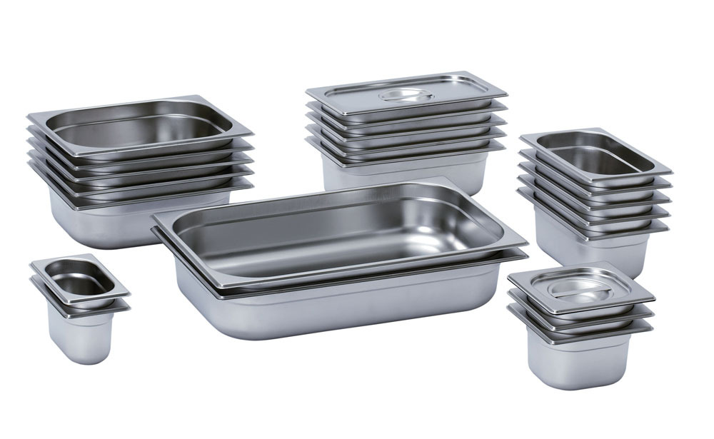 G.N. Pans - Stainless Steel, For Restaurant