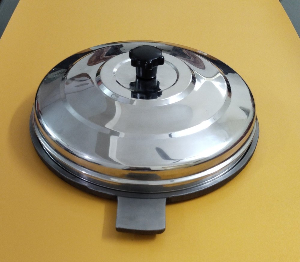 Silver Cast Iron Dosa Stone, Round, Capacity: 11 Inches
