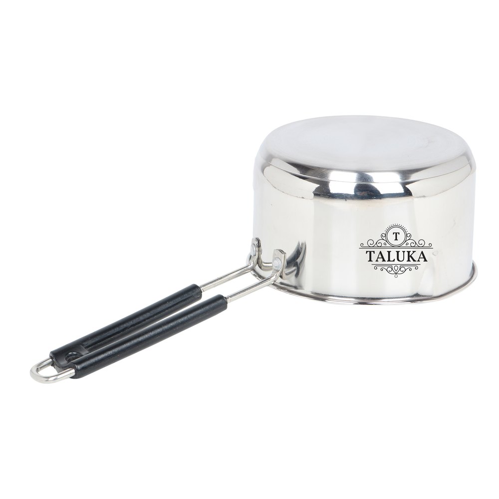 Taluka Stainless Steel Induction Compatible Saucepan, for Hotel/Restaurant