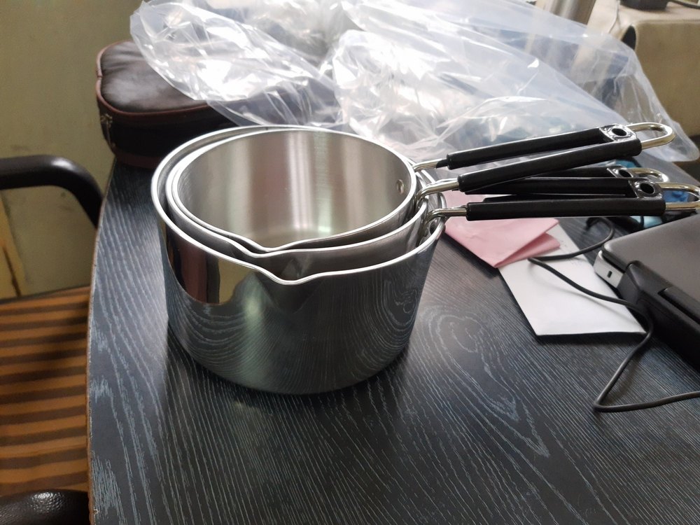 Maxican Steel Aluminum Saucepan, Round, Capacity: 1-3