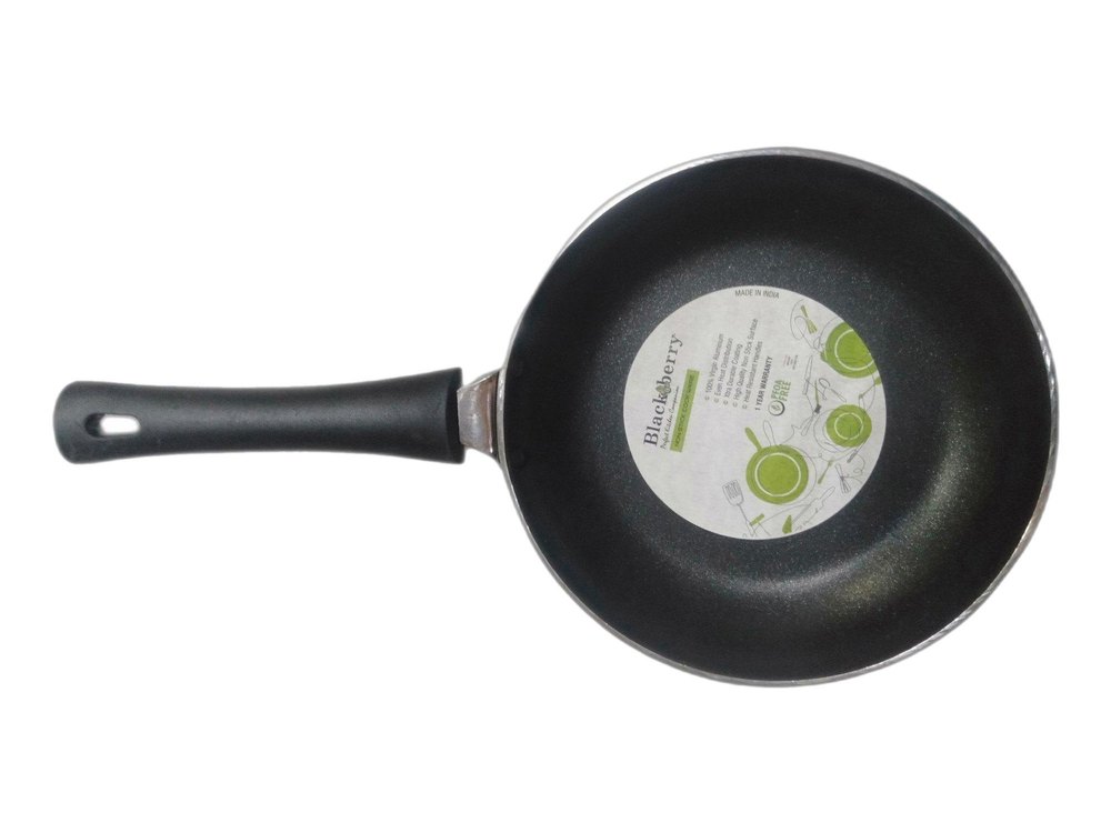 Aluminium Blackberry Hard Anodized Tapper Pan, For Cooking, Round
