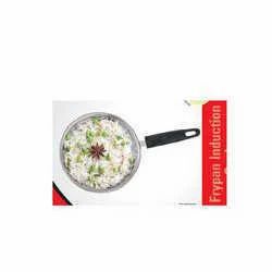 White Aluminium Induction Based Fry Pan, for Home