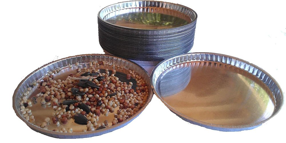 Silver Aluminium Moisture Pan, For Laboratory, Round