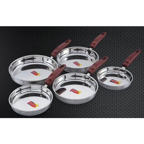 Stainless Steel Fry Pan Set