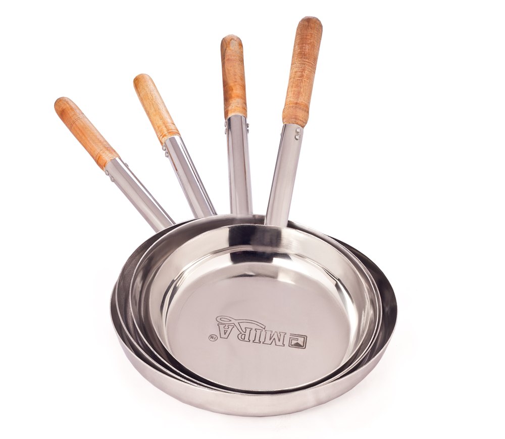 Ss Steel W Frypan, For Hotel/Restaurant