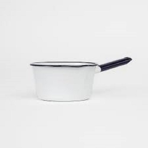 Limitless Hunch Iron Enamel Sauce Pan / Enamelware Pan, For Restaurant