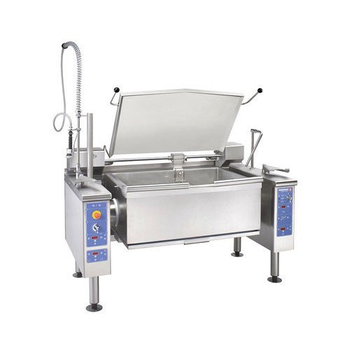 Silver Stainless Steel Tilting Pan, For Restaurant