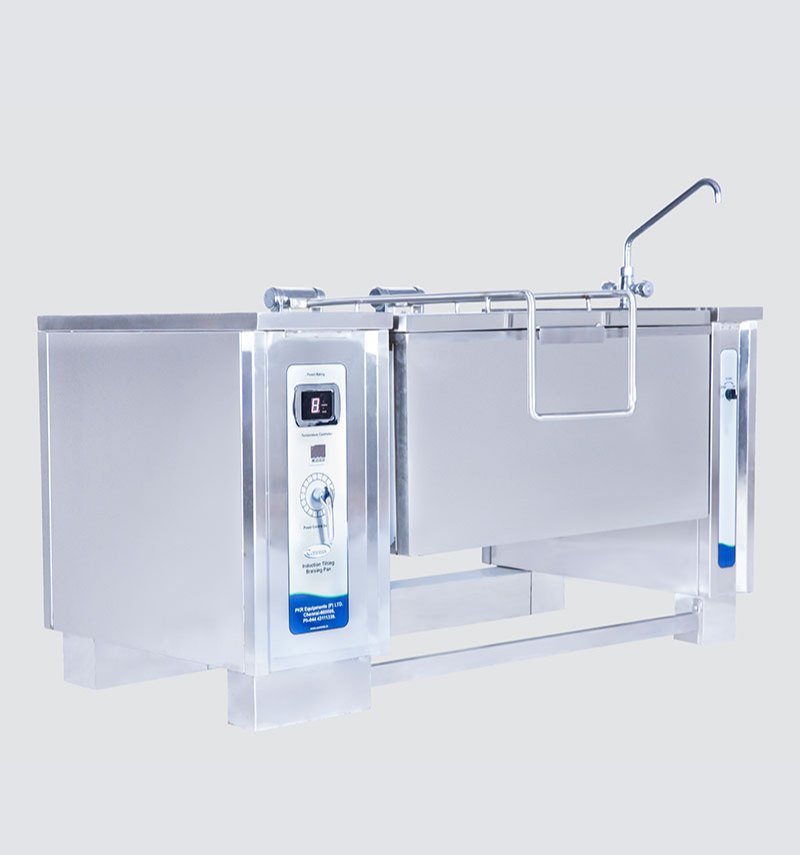 Commis SS Induction Tilting Bratt Pan, Capacity: 100 Litrs