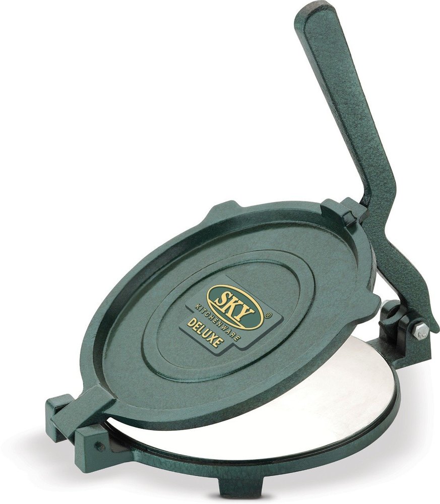 Light Green Cast Iron Puri Press - Deluxe