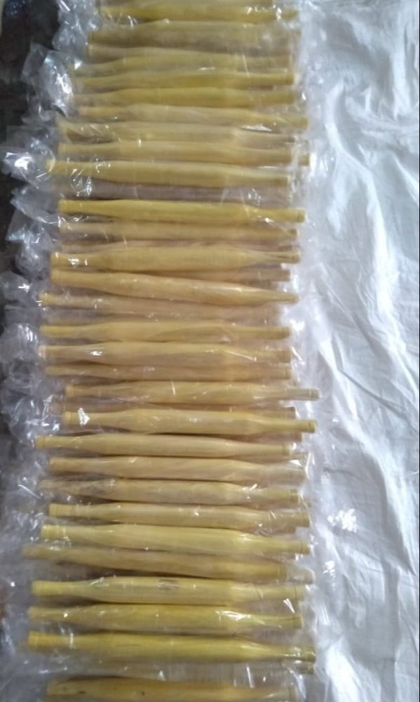 Brown 12 Inch Hardwood Rolling Pin, For Making Chapatis