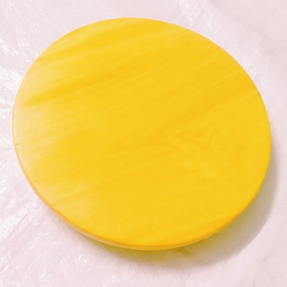 Lemon, Black And Brown Anjan Wood Wooden Rolling Pin