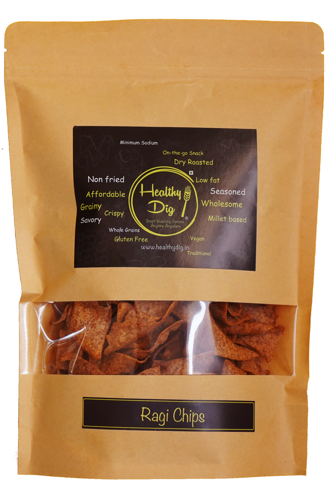 Salted Baked Ragi Chips
