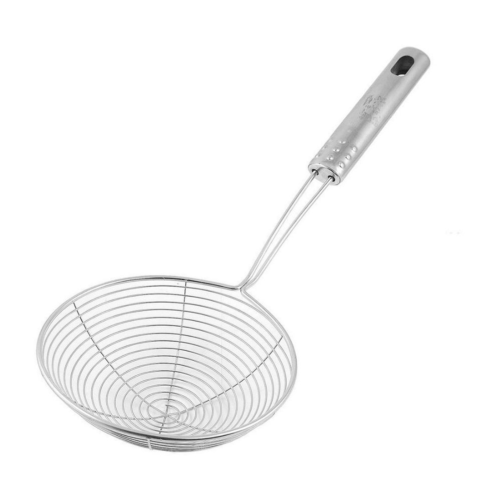 Silver Stainless Steel Skimmer, For Kitchen