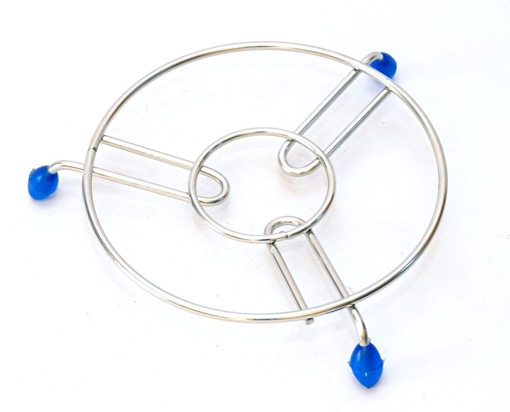 Stainless Steel Round Trivet, 1.5 Inch (height)