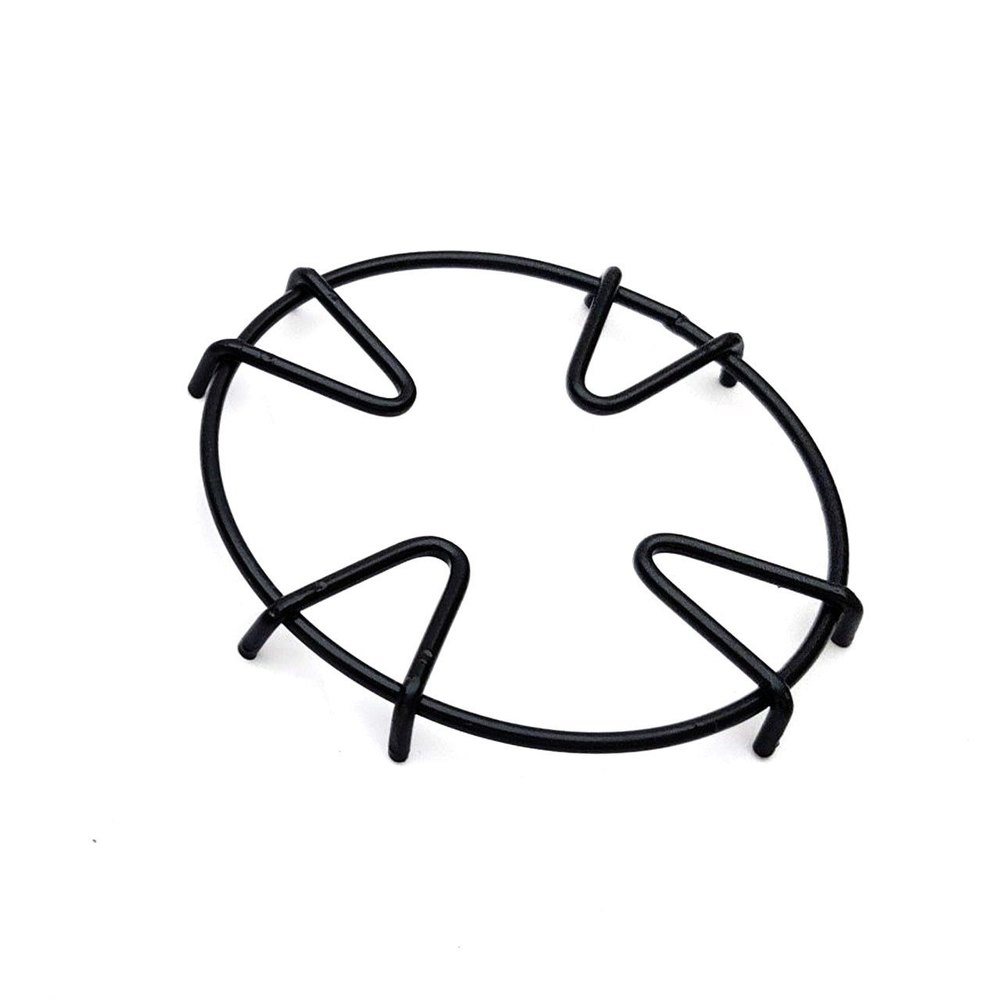 Round Black Stainless Steel Kitchen Trivet