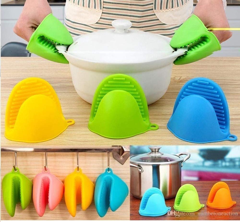 Multicolor Plain Silicone Oven Gloves, Size: Medium, 20Gms