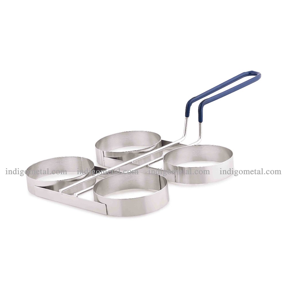 Silver EGG RING - STAINLESS STEEL, For Kitchen