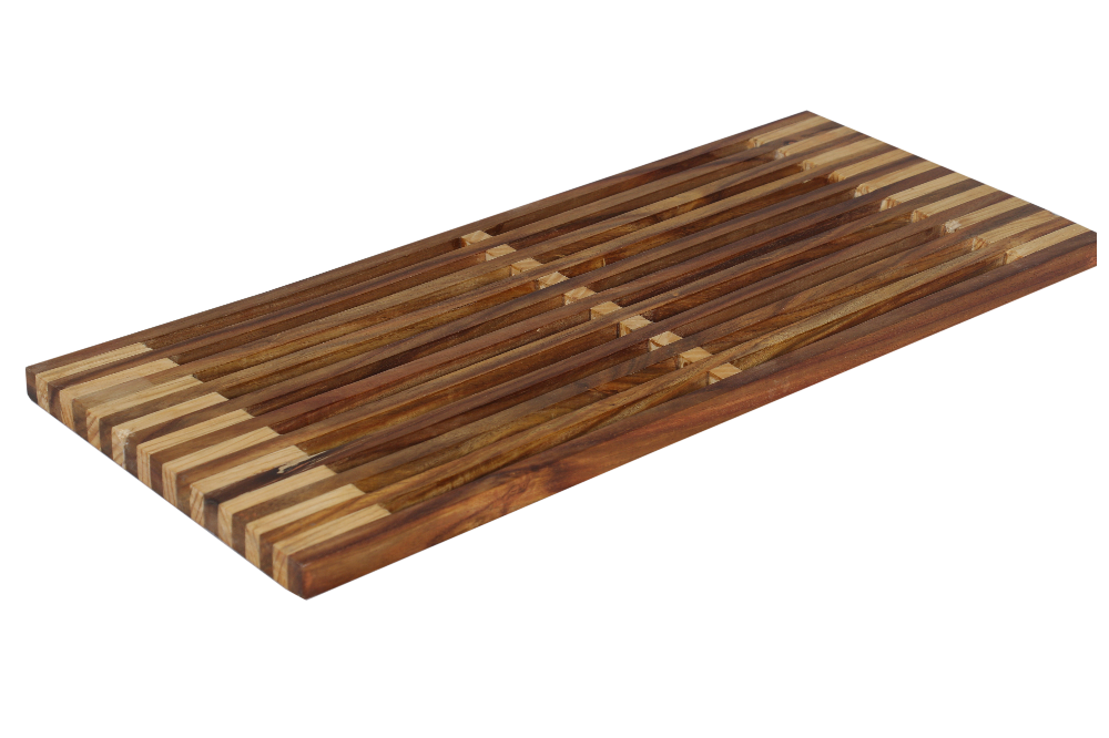 Brown Solid Wood Wooden Hot Pan Stand, For Home